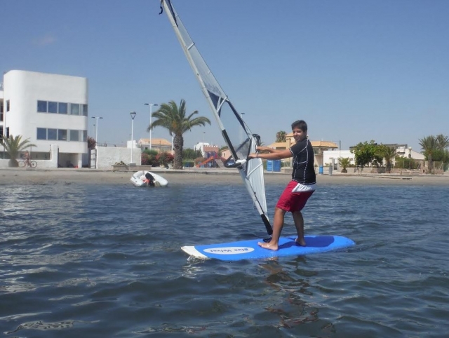 Momento de probar el windsurf